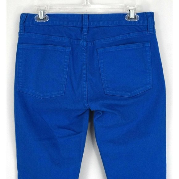 J. CREW Toothpick Stretch Blue Skinny Jeans Pants - Picture 4 of 6